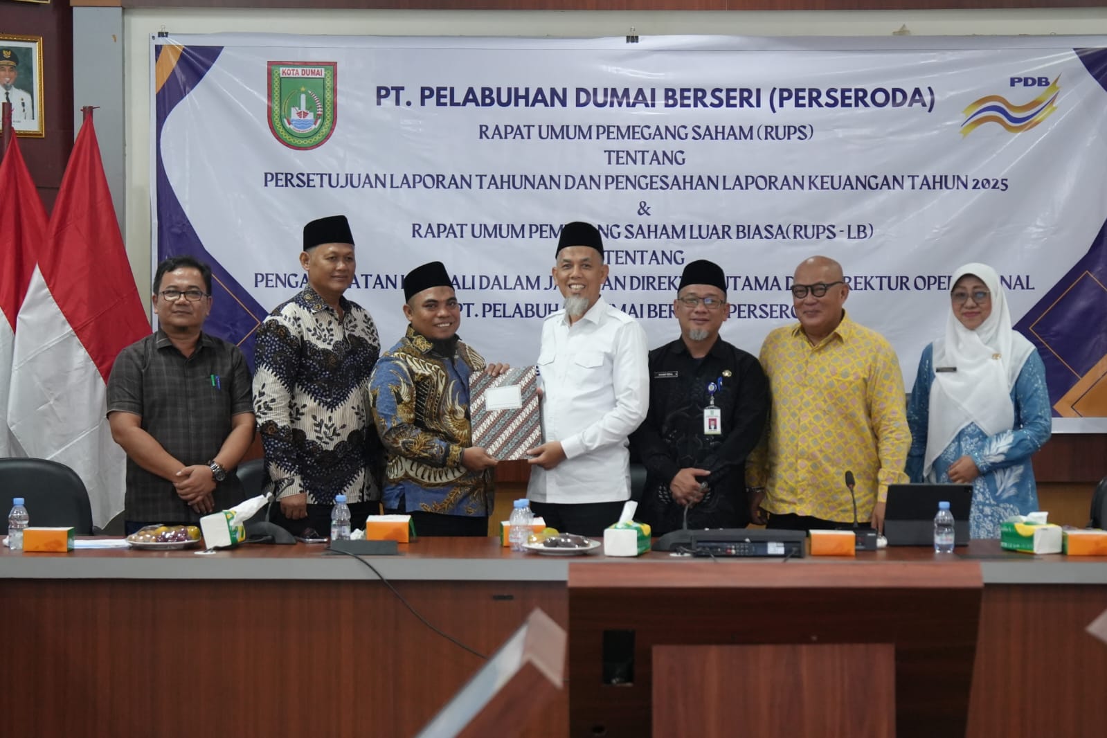 PT. PELABUHAN DUMAI BERSERI (PERSERODA) SUKSES GELAR RUPS DAN RUPSLB