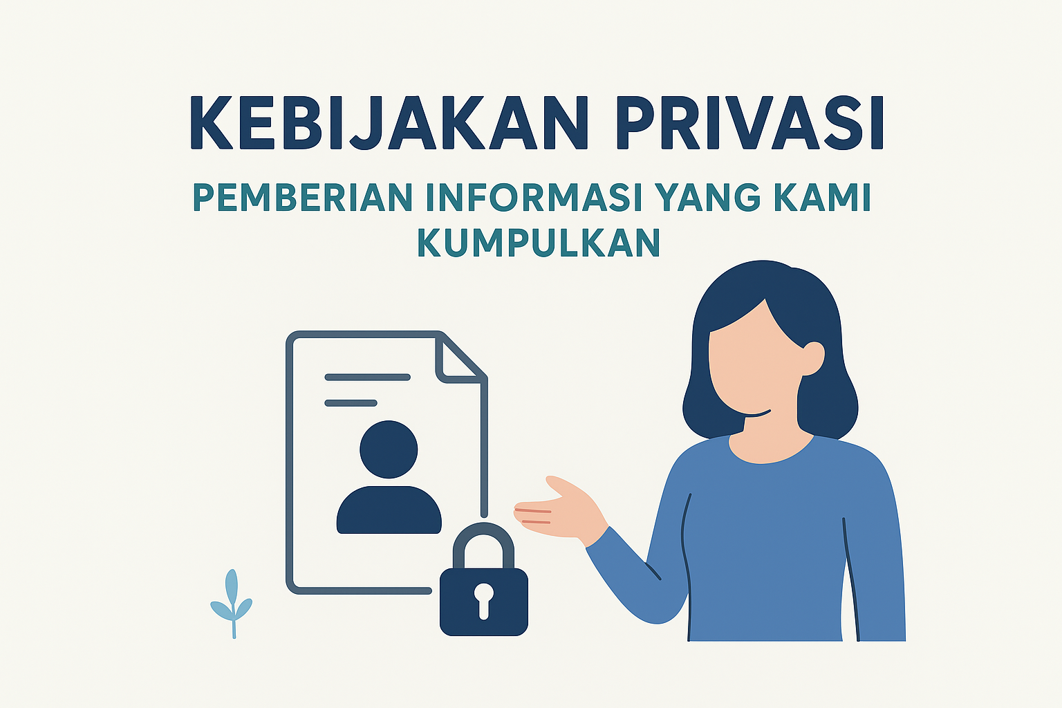 PEMBERIAN INFORMASI YANG KAMI KUMPULKAN